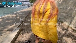 Fan pieprzy mnie mocno przed wieżą Eiffla, seks z nieznajomym 🇫🇷 PARIS